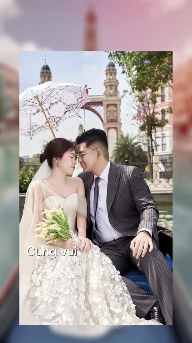 Giới thiệu bộ ảnh cưới trên sông Venice