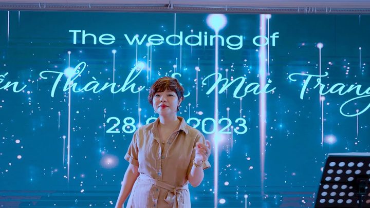 Love Me Tender trong lễ thành hôn Tiến Thành & Mai Trang