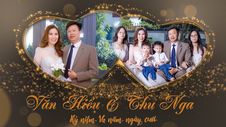 Kỷ niệm 16 năm ngày cưới Văn Hiếu & Thu Nga