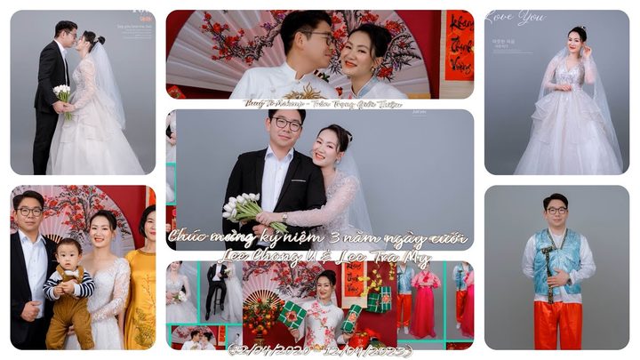 Kỷ niệm 3 năm ngày cưới Lee Chong U & Lee Trà My