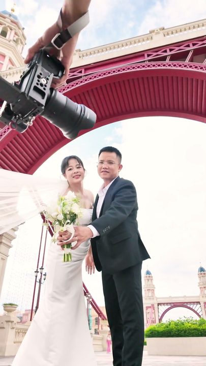 Hậu trường chụp kỷ niệm ngày cưới tại Grand World Ocean Park 3